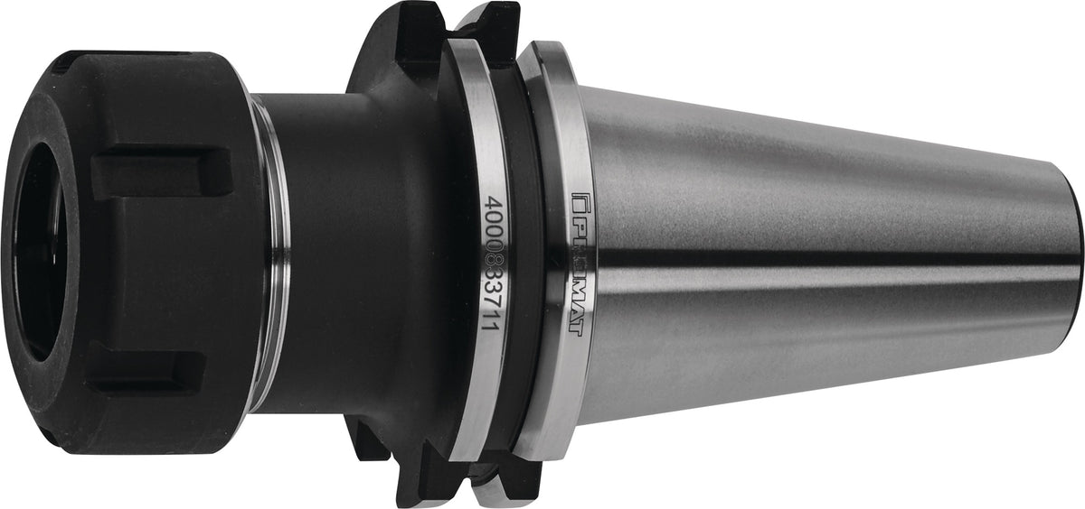 PROMAT Spannzangenfutter ER DIN 69871AD SK40, Spann-Ø 2-20 mm, Auskraglänge 100 mm