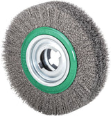 LESSMANN Rundbürste 250 mm, Drahtstärke 0,35 mm, Stahl, 3600 min-¹, für Tischentgratmaschinen