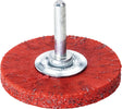 LESSMANN Sicherheits-Rundbürste Ø 60 mm, Drahtstärke 0,3 mm, Stahl, 8 mm Besatzbreite, 15000 min-¹