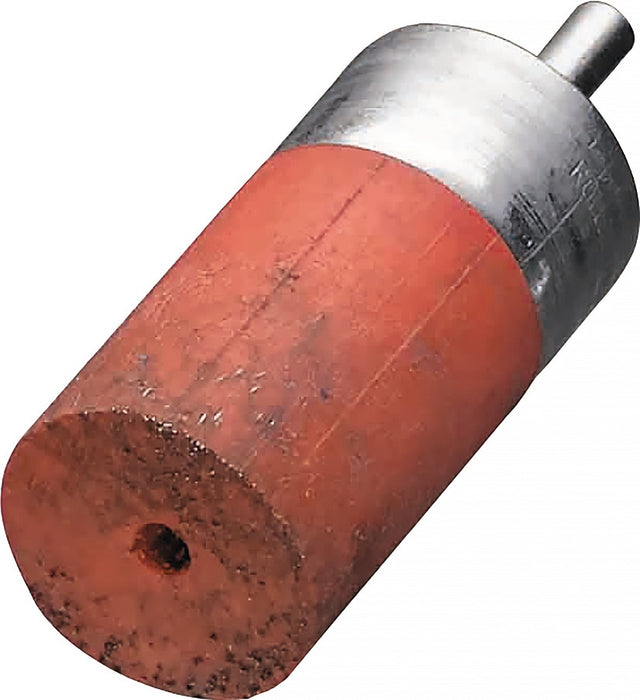 LESSMANN Sicherheits-Pinselbürste Ø 22 mm, Drahtstärke 0,3 mm, Stahl, Schaft-Ø 6 mm