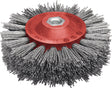 LESSMANN Rundbürste PP Schaft 6 mm SIC KK PA6.12 41,3 mm – 7-reihig, gewellt, 0,30 mm