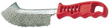 PROMAT Drahtbürste 265 mm, 1-reihig, 0,3 mm gewellter Draht, Kunststoffgriff