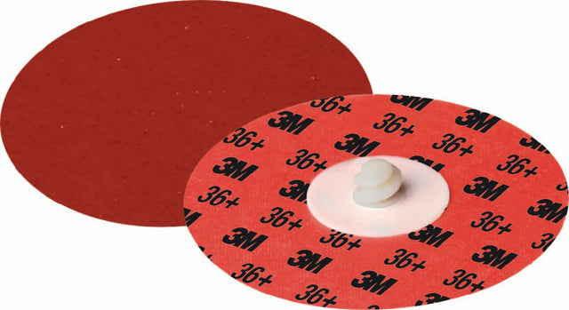 3M Schleifscheibe 984F Roloc™ Ø 50,8 mm Körnung 36+ für Edelstahl, Stahl, Aluminium – 50 Stück