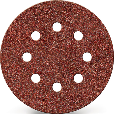 PROMAT Haftschleifscheibe GLS 5 125 mm K.40 Korund 8-Loch für Holz & Metall