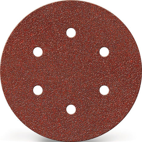 PROMAT Haftschleifscheibe GLS 5 125 mm K.40 Korund 8-Loch für Holz & Metall