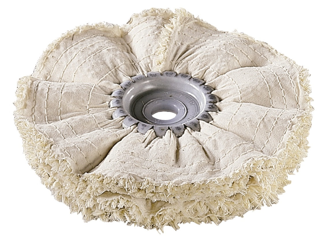 Polierring 100 mm von OSBORN – 4 Lagen Sisal/Tuch für Stahl, Edelstahl und Guss