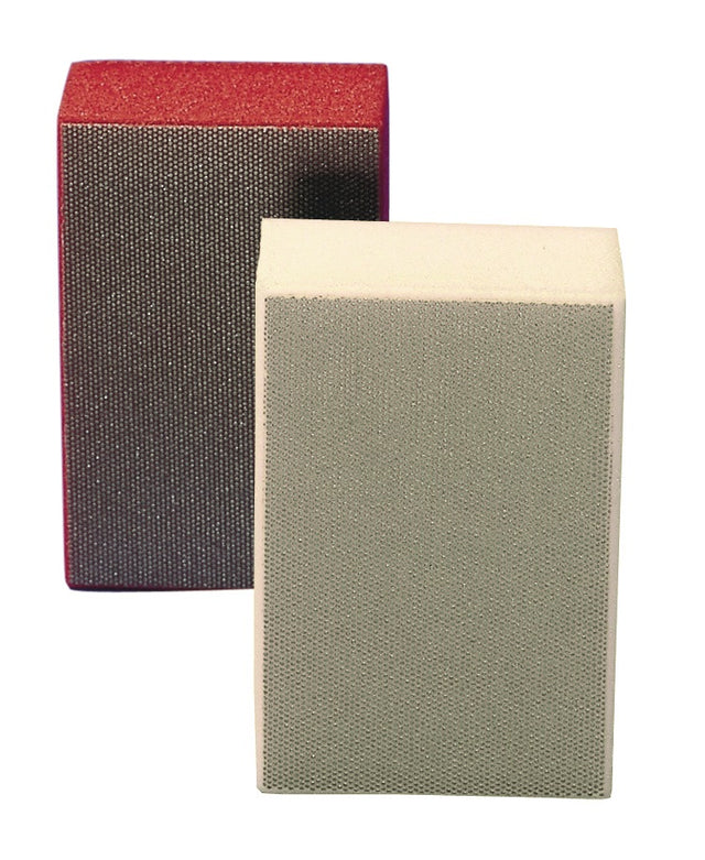 3M Handschleifklotz 6200J Diamant N074 rot 90x55x25 mm für Glas, Keramik und Hartmetall