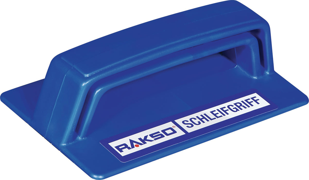 RAKSO Schleifgriff für Spänematte, 8 cm breit, 14 cm lang, mit Klett