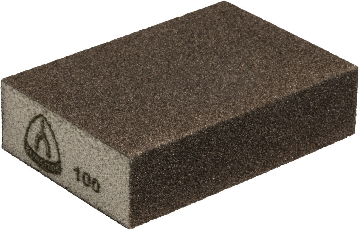 Schleifklotz SK 500 von KLINGSPOR – 100 x 70 x 25 mm, Körnung 60