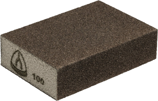 Schleifklotz SK 500 von KLINGSPOR – 100 x 70 x 25 mm, Körnung 60