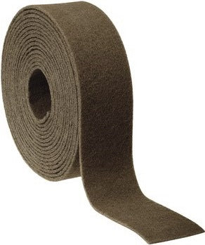 3M Schleifvliesrolle CP-RL 50 mm x 5 m medium rotbraun für Metall, Edelstahl, Alu und Holz