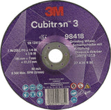 3M Cubitron 3 Schruppscheibe 125 mm gekröpft Körnung 36+ – 10 Stück