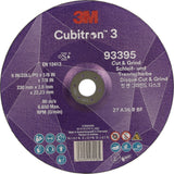 3M Cubitron™ 3 Cut and Grind Schruppscheibe 125 mm Körnung 36+ – 10 Stück
