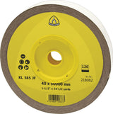 Klingspor Schleifgeweberolle KL 385 JF 40 mm K40 Korund für Metall