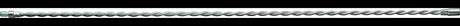 LESSMANN Drahtstiel-Verlängerung 1000 mm – Stahl verzinkt, Muffe/Nippel W 1/2″