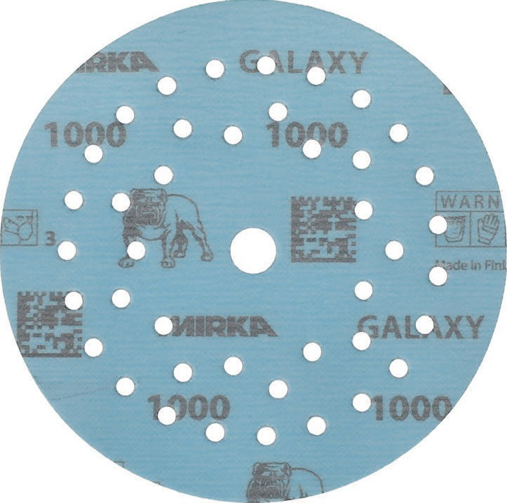 MIRKA GALAXY Grip Multifit Haftschleifscheibe 125 mm K80 Keramik/Korund 50 Stk.