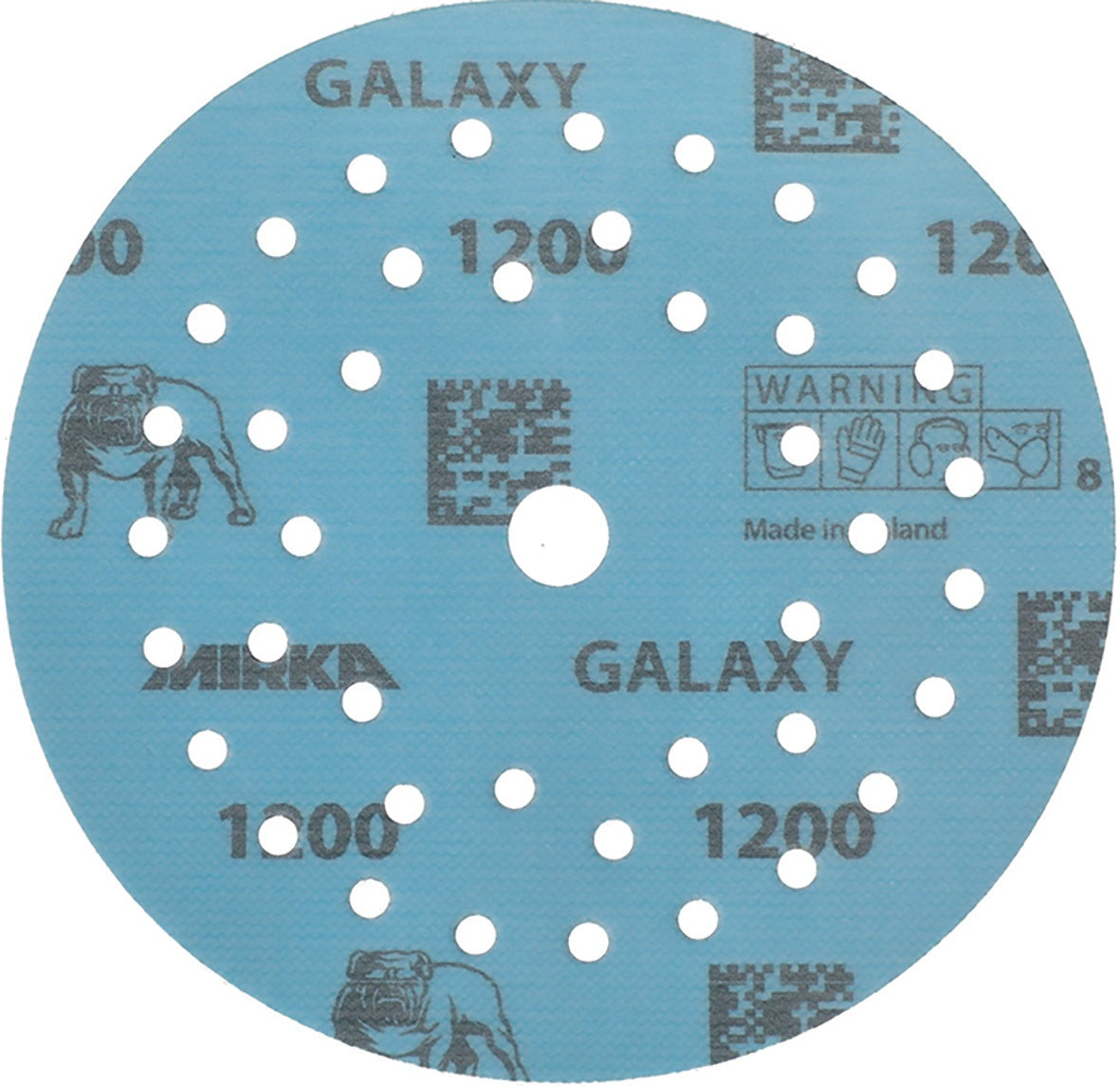 MIRKA GALAXY Grip Multifit Haftschleifscheibe 125 mm K80 Keramik/Korund 50 Stk.