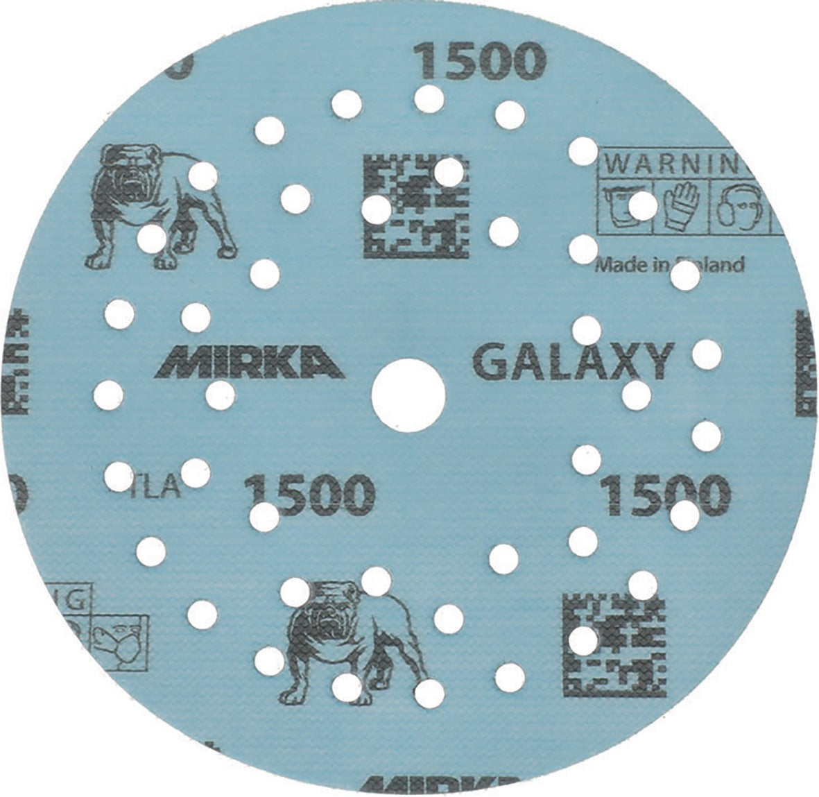 MIRKA GALAXY Grip Multifit Haftschleifscheibe 125 mm K80 Keramik/Korund 50 Stk.