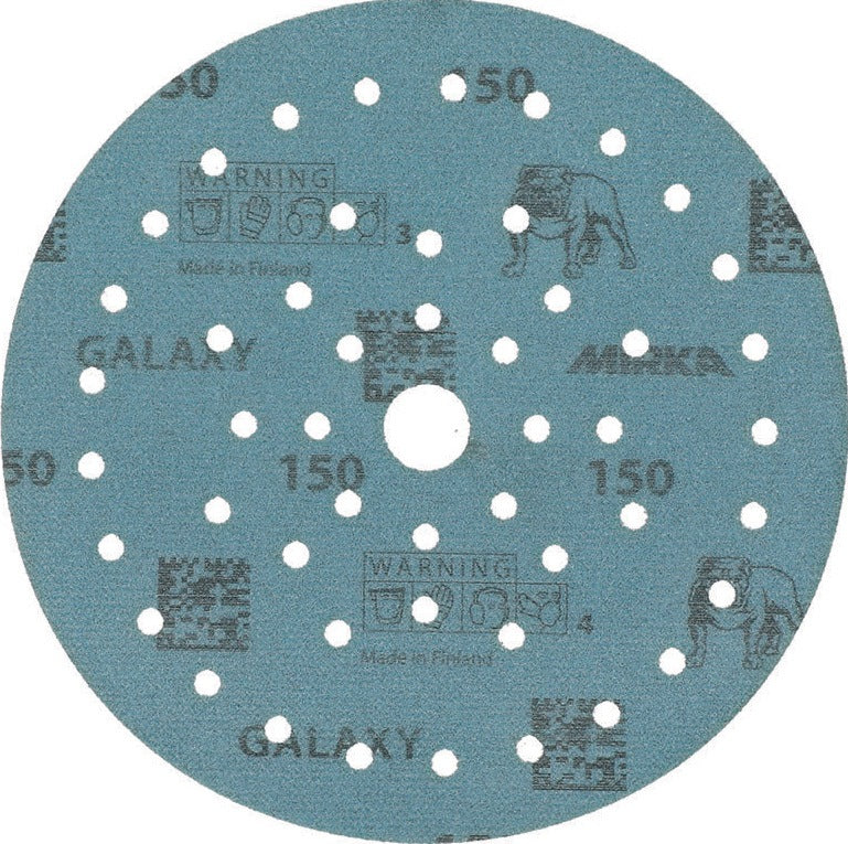 MIRKA GALAXY Grip Multifit Haftschleifscheibe 125 mm K80 Keramik/Korund 50 Stk.