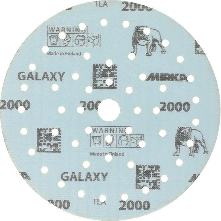 MIRKA GALAXY Grip Multifit Haftschleifscheibe 125 mm K80 Keramik/Korund 50 Stk.