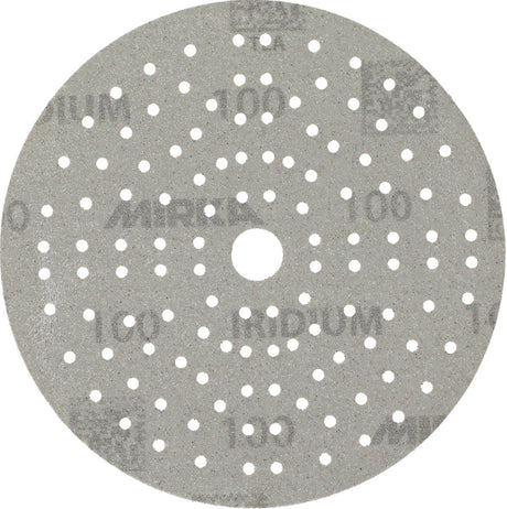 MIRKA Haftschleifscheibe IRIDIUM Grip 121L 150 mm K80 für Holz, Metall, Lack, Kunststoff