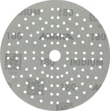 MIRKA Haftschleifscheibe IRIDIUM Grip 121L 150 mm K80 für Holz, Metall, Lack, Kunststoff