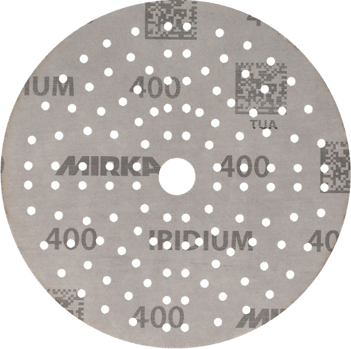 MIRKA Haftschleifscheibe IRIDIUM Grip 121L 150 mm K80 für Holz, Metall, Lack, Kunststoff
