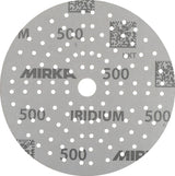 MIRKA Haftschleifscheibe IRIDIUM Grip 121L 150 mm K80 für Holz, Metall, Lack, Kunststoff