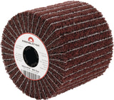 EISENBLÄTTER Satinierwalze POLY-PTX Mix Rad 60 grob Ø105x100 mm, 4er-Pack