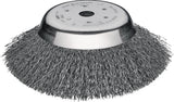 LESSMANN Rundbürste KBMK 165/180 mm, Bohrung 25,4/12 mm, PBT, 2,5 mm Drahtstärke