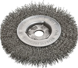 LESSMANN Rundbürste RBE 21 mm Stahldraht gewellt 0,30 mm – 5 Stück