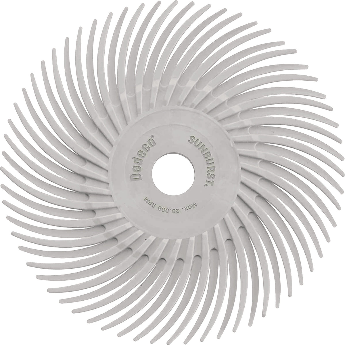 TYROLIT Radialbürstenscheibe PREMIUM SUNBURST Ø76mm K80 gelb für Geradschleifer – 12 Stück