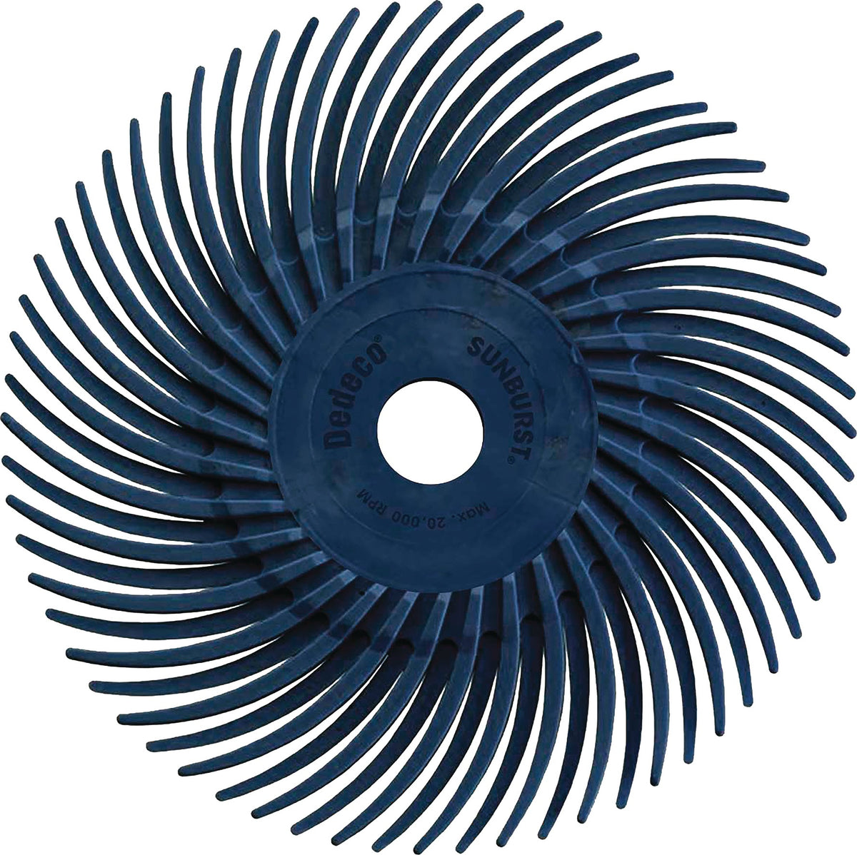 TYROLIT Radialbürstenscheibe PREMIUM SUNBURST Ø76mm K80 gelb für Geradschleifer – 12 Stück