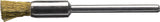 LESSMANN Minipinselbürste SPB 26x8 mm Borsten, 10er-Pack
