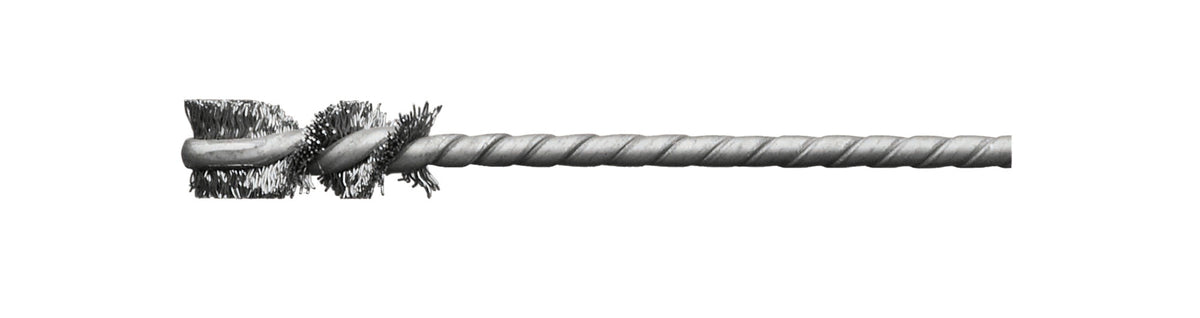 LESSMANN Innenbürste D.3,2mm K600 0,8mm Draht Besatzlänge 25mm – Mikroabrasiv für Rohre