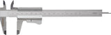 PROMAT Taschenmessschieber DIN 862 70 mm mit Feststellschraube – Analog, mattverchromte Skala