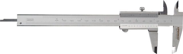 PROMAT Taschenmessschieber DIN 862 150 mm mit Schräreck für Linkshänder