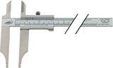 HELIOS PREISSER Werkstattmessschieber DIN 862 300 mm mit Messerspitzen, Schnabellänge 90 mm
