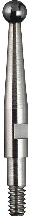 KÄFER Messeinsatz Kugel Ø 0,4 mm, Länge 11,8 mm, M1,6 Gewinde, Hartmetall für Fühlhebelmessgeräte