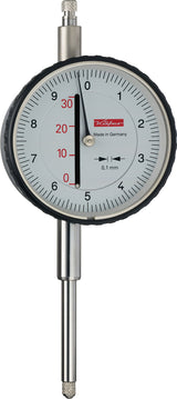 KÄFER Messuhr M 10A analog 10 mm Messbereich, Ablesung 0,1 mm, Präzisions-Messuhr
