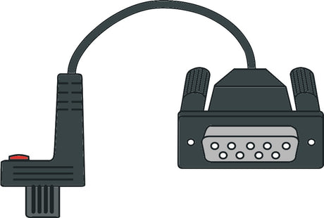 Datenkabel DIGI-MET RS232 für Data-Variable, 2 m, HELIOS PREISSER – Datenübertragungstaste