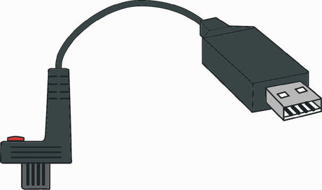 Datenkabel DIGI-MET RS232 für Data-Variable, 2 m, HELIOS PREISSER – Datenübertragungstaste