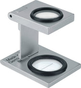 Fadenzähler Tech-Line 8x Linsen-Ø 16,3 mm von SCHWEIZER – Präzisionslupe mit aplanatischer Silikatglaslinse