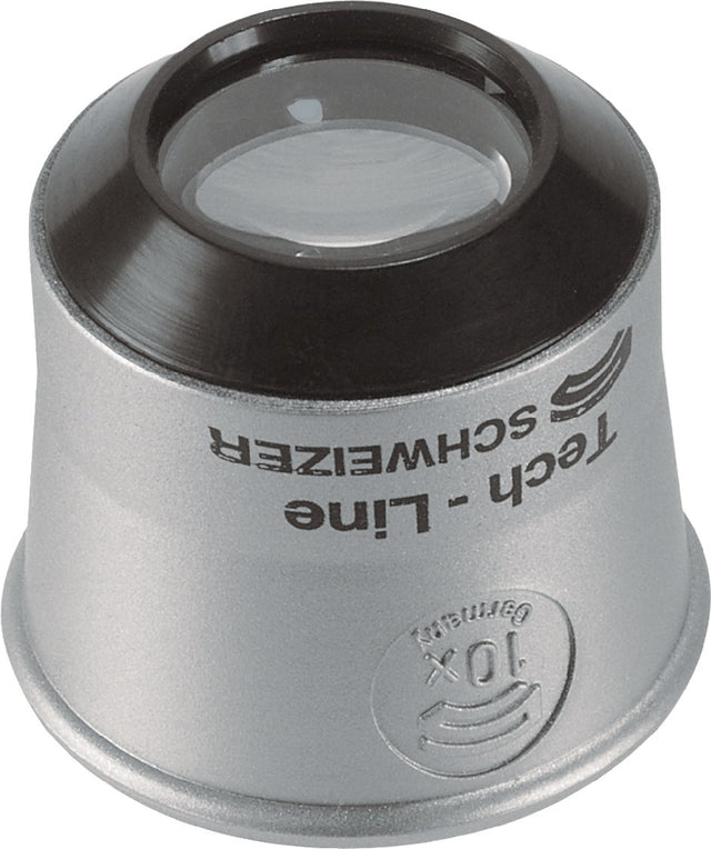 Uhrmacherlupe Tech-Line von SCHWEIZER – 6-fach Vergrößerung, 22,8 mm Linse, aplanatisch