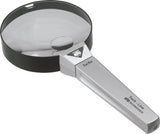 Handlupe Tech-Line von SCHWEIZER – 8-fache Vergrößerung, 28 mm Linse, Metallgriff