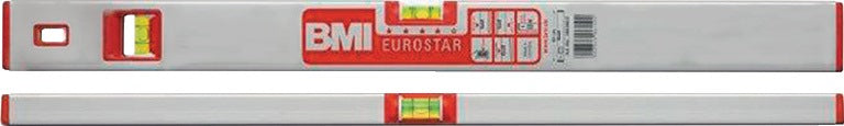 BMI Wasserwaage EUROSTAR 690 E 30 cm Aluminium silber ± 0,5 mm/m