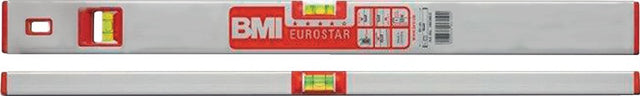 BMI Wasserwaage EUROSTAR 690 E 30 cm Aluminium silber ± 0,5 mm/m