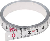 Tajima PIT MEASURE selbstklebendes Bandmaß 1 m, Bandbreite 13 mm, Maßanfang links