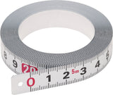 Tajima PIT MEASURE selbstklebendes Bandmaß 1 m, Bandbreite 13 mm, Maßanfang links