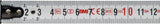BMI Taschenrollbandmaß twoComp 3 m, 16 mm Bandbreite, ABS-Gehäuse, Automatic, EG II